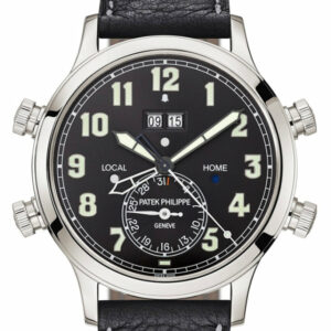 Patek Philippe Grand Complications Black Sunburst Dial Watch 5520P-001