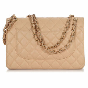Pre owned Chanel Classic Jumbo Caviar Double Flap Designer Bag
