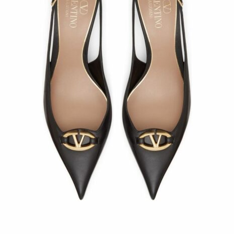 Slingback Mid Heel Shoes 2