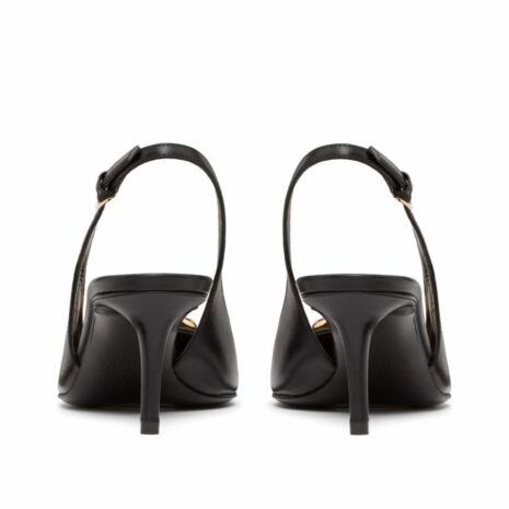 Slingback Mid Heel Shoes 3