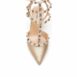 Rockstud Leather Slingback Pumps 1