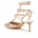 Rockstud Leather Slingback Pumps 2