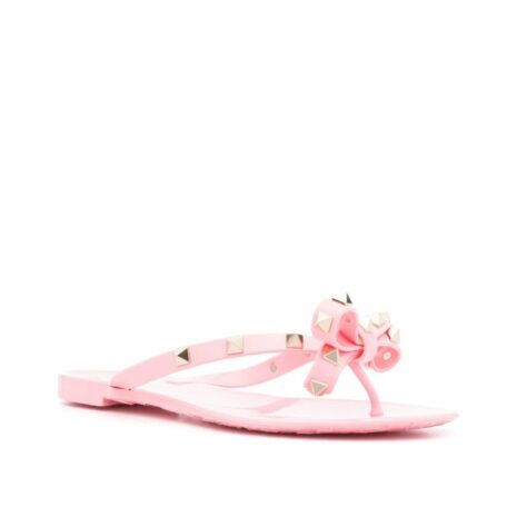 Rockstud Bow Detail Sandals 2