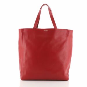 Reversible North South Shopper Tote Leather Small