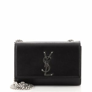 Classic Monogram Crossbody Bag Grainy Leather Small