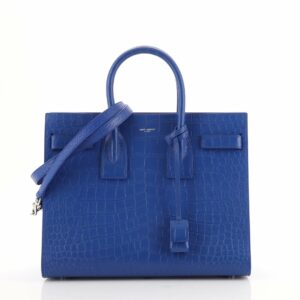 Sac de Jour NM Bag Crocodile Embossed Leather Small