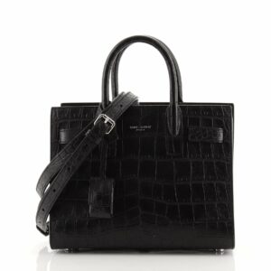 Sac de Jour NM Bag Crocodile Embossed Leather Nano