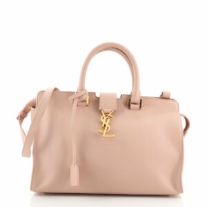 Monogram Cabas Leather Small
