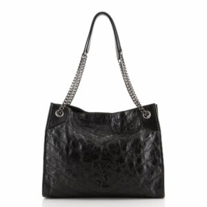 Niki Shopping Tote Matelasse Chevron Leather Medium