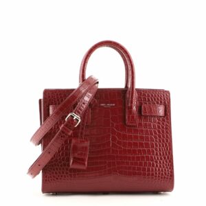 Sac de Jour NM Bag Crocodile Embossed Leather Nano