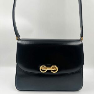 Stunning New Gucci Box Bag - Black Leather