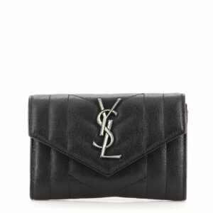 Classic Monogram Card Case Mixed Matelasse Leather