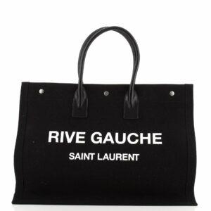 Rive Gauche Shopper Tote Canvas Large