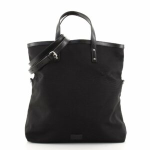 Foldover Shopping Tote Canvas Medium