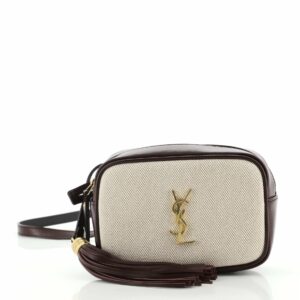 Lou Belt Bag Canvas with Leather