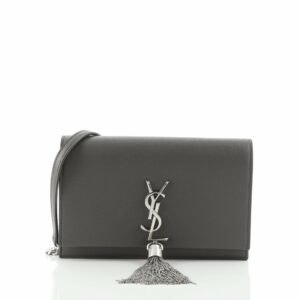Classic Monogram Tassel Chain Wallet Leather