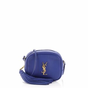 Classic Monogram Blogger Crossbody Bag Leather Small
