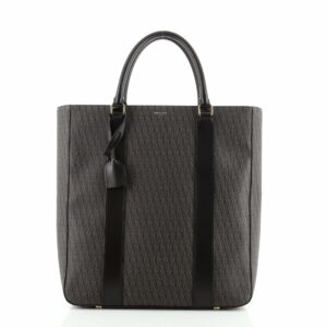 Belted Shopper Tote Monogram Canvas Large