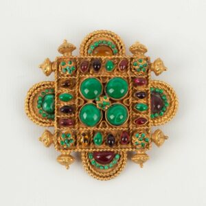 Broche byzantine Chanel