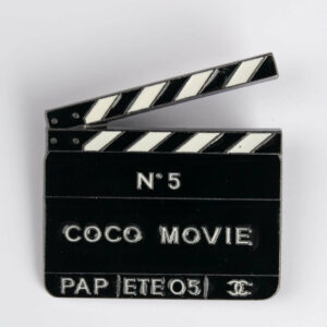 Broche clap de cinéma Chanel 2005