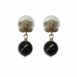 Chanel-Black-Dangle-Earrings-2