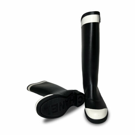 Chanel-rain-boots-black-4