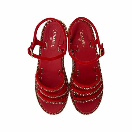 Chanel-red-sandals-5