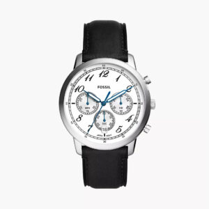 Fossil Neutra Chronograph Black Leather Watch