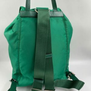 Prada Nylon Green Backpack