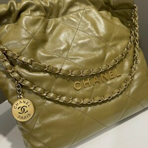 Chanel 22 Small Olive