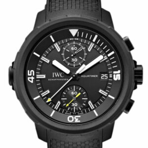 Iwc Aquatimer Chronograph Galapagos Islands 44Mm Mens Watch Iw379502 Black