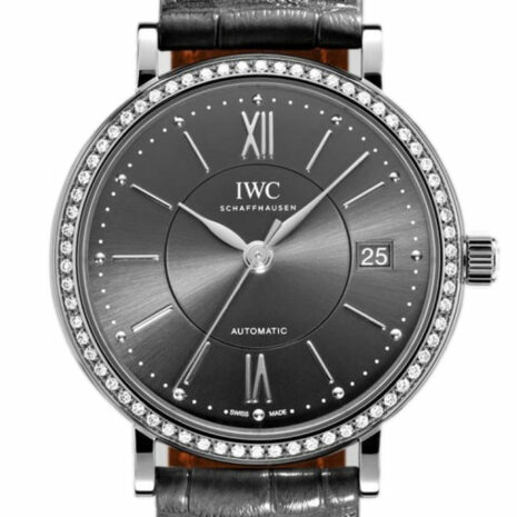 Iwc Portofino Automatic Mens 37Mm Watch Iw458104 Slate