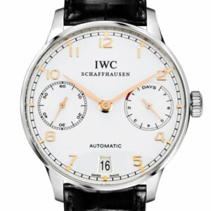 Iwc Portuguese Automatic 42.3Mm Mens Watch Iw500114 Silver