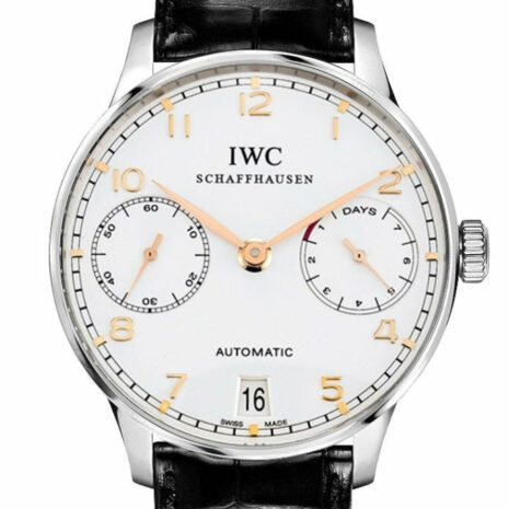 Iwc Portuguese Automatic 42.3Mm Mens Watch Iw500114 Silver