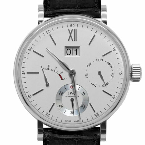 Iwc Portofino Day Date Silver-Plated Dial 8 Power Reserve 45Mm Mens Watch Iw516201 Silver