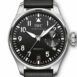 Iwc Big Pilot Automatic Black Dial Leather Mens Watch Iw501001