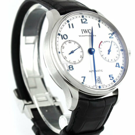 Iwc Portugieser Automatic Silver Dial Mens Watch Iw500705