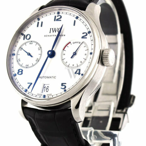 Iwc Portugieser Automatic Silver Dial Mens Watch Iw500705