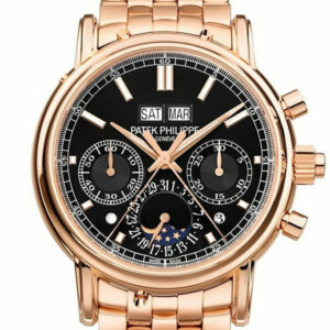 Patek Philippe Grand Complications Black Dial Mens Watch 5204/1R-001