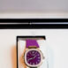 Patek Philippe Nautilus Diamonds Purple Dial Rose Gold Ladies Watch 7010R 7010R-013