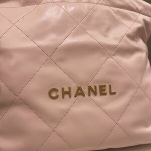 Chanel 22 Nude Blush Pink