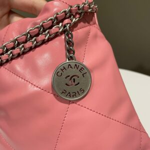 Chanel 22 Mini Pink Calfskin