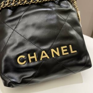 Chanel 22 Mini Black Calfskin