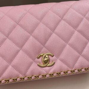 Chanel 22K Chain Around Flap Mauve Pink Caviar