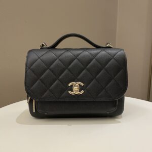 Chanel Business Affinity Flap Black Caviar