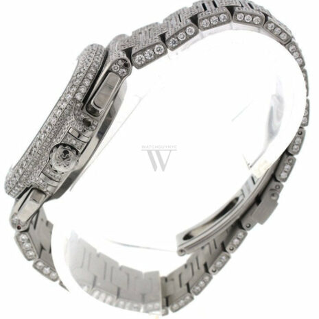 Patek Philippe Nautilus Custom Diamonds Mens Watch 5980/1A-019- Price Request Only Watches