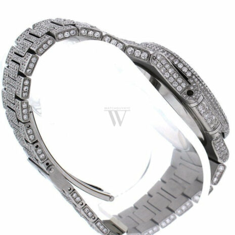 Patek Philippe Nautilus Custom Diamonds Mens Watch 5980/1A-019- Price Request Only Watches