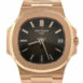 Patek Philippe Nautilus Brown Dial 18K Rose Gold Automatic Mens Watch 5711/1R-001