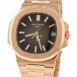 Patek Philippe Nautilus Brown Dial 18K Rose Gold Automatic Mens Watch 5711/1R-001
