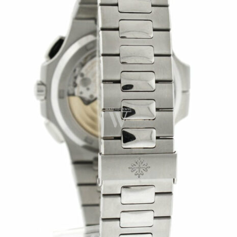 Patek Philippe Nautilus Travel Time Chronograph Stainless Steel Automatic Mens Watch 5990-1A-001